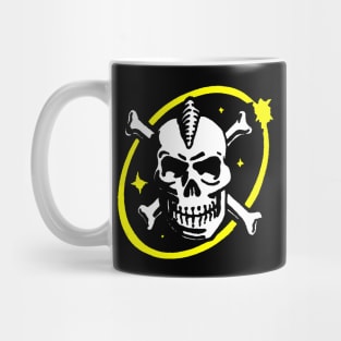 Captain Zargon Space Pirate Logo Mug